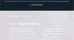 Desktop Screenshot of laytons.com